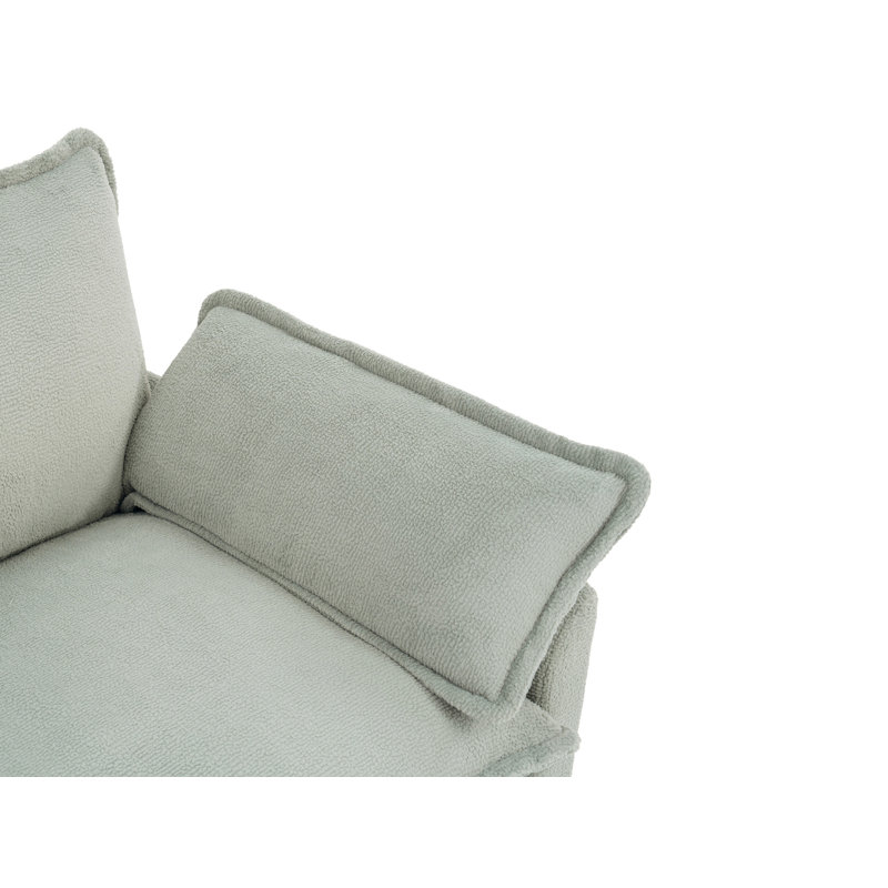 67 po. Canapé-lit 67 po. Comfy Cloud, Vert