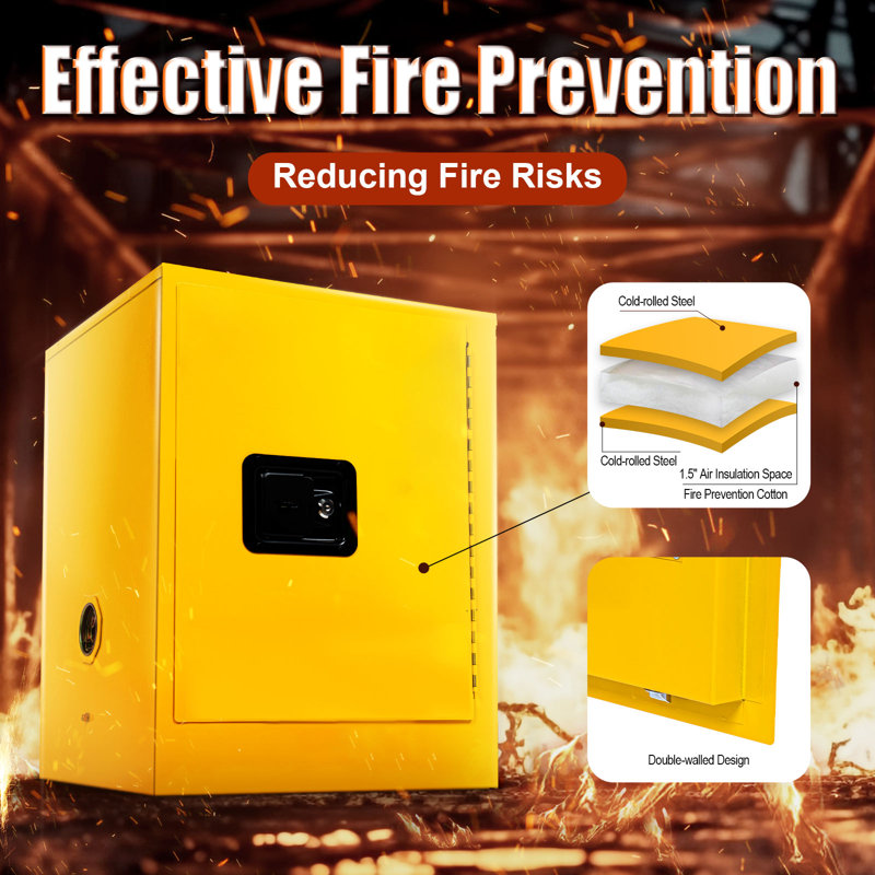 Flammable Liquid Safety Storage Cabinet