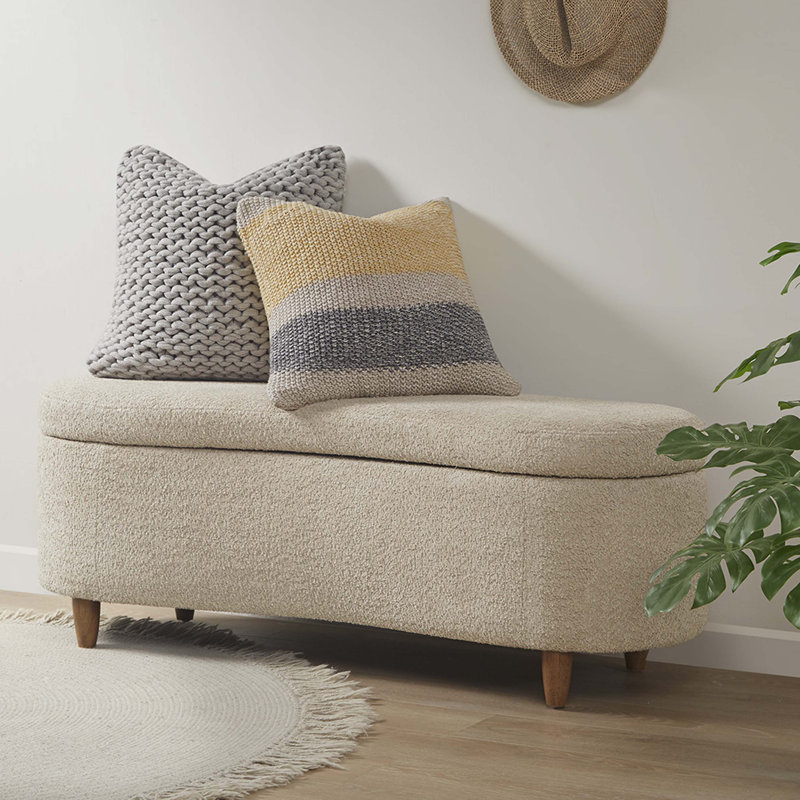 Banc de rangement rabattable Taupe Voir ci-dessous