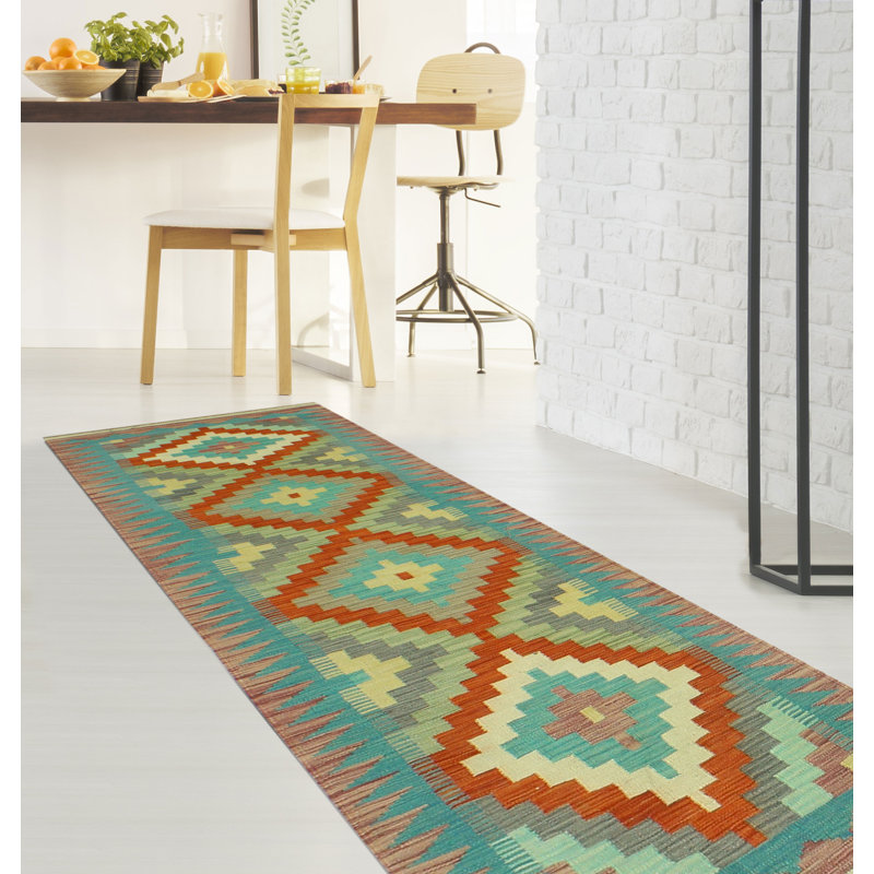 Bobbee Wool Geometric Indoor Rug