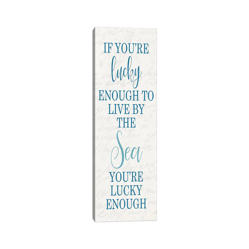 Lucky Enough VI by Kimberly Allen - Wrapped Canvas Panoramic Print, 30.48 cm H x 91.44 cm W