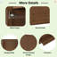 Armoire-penderie classique avec 4 portes, 2 tiroirs, tringles suspendues et rayures verticales-607993413