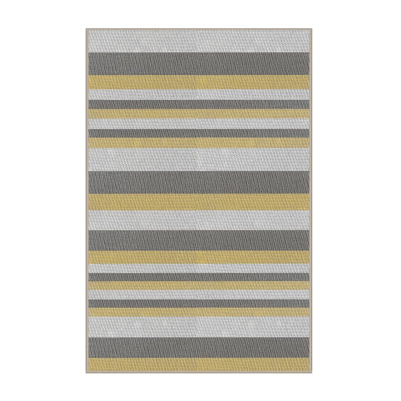 Striped Indoor Rug, Rectangle 8' x 10'
