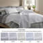 Couverture courte matelassée pour lit simple / simple TG - courtepointe respirante en tissage pour dortoir et maison - literie estivale pour lit et canapé - Blanc - Cadeau doux pour les femmes et les étudiants, toutes saisons-128731606-128731583