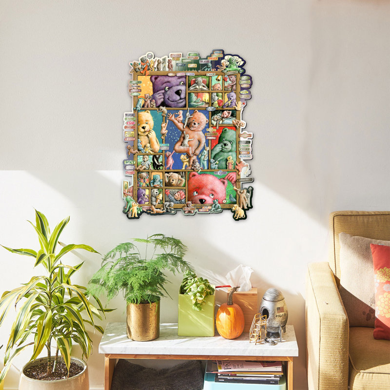Art mural, par Laura Seeley, H 32 po x l 24,5 po x P 1 po