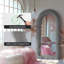 Miroir de plancher en bois manufacturé Jezell-142387186-142387189