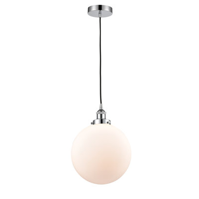 Luminaire suspendu simple à 1 lumière Frederick