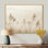 «Minimal Grass Horizon Meadows II», art mural beige
