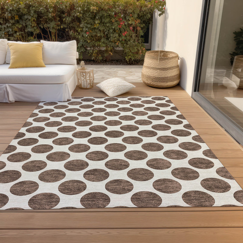 Tapis Chayden avec envers antidérapant, Rectangle 5 pi x 7 pi 6 po