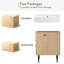 Meuble-lavabo en bois 21,6 po