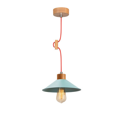 Hennessey 1 - Light Single Cone Pendant