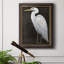 «White Heron Portrait II», peinture sur toile encadrée-1207658153