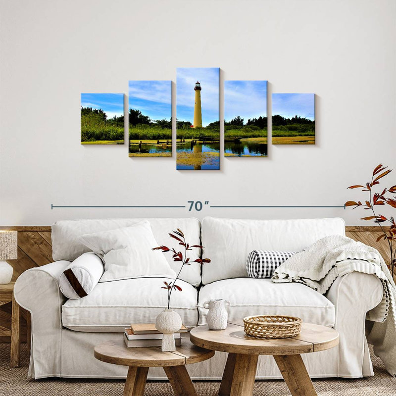 Phare tropical de Cape May, H 24 po x l 55 po