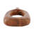 Modern Sculptural Mango Wood Vase - Decorative Handcrafted Accent With Eye-Catching Organic Form For Stylish And Versatile Shelf Or Tabletop Display-769206239