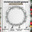 vidaXL Christmas Ball Garland 186 cm Polystyrene-1584043768