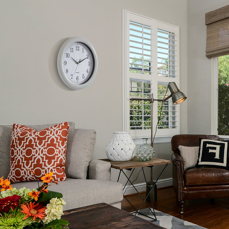 Wall Clock, White