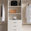 Système de placard, 3 tiroirs, 5 tablettes-133706135