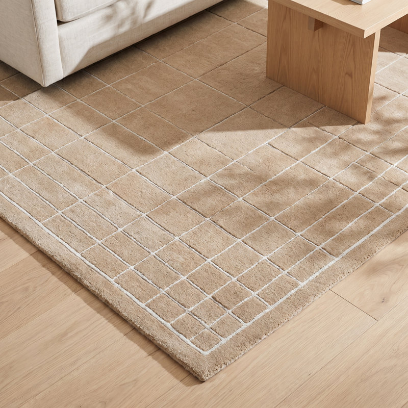 Mallory Hand Tufted Area Rug, Rectangle 8' x 10'