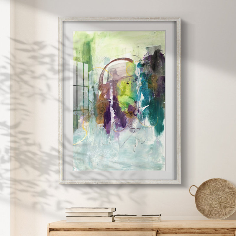 «Moving On I», impression encadrée, H 28,5 po x l 20,5 po, Blanc