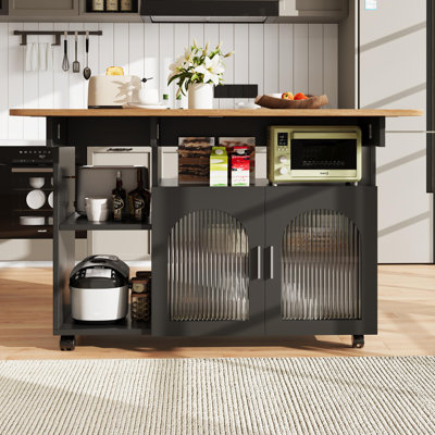 120 cm W Kitchen Island with Top
