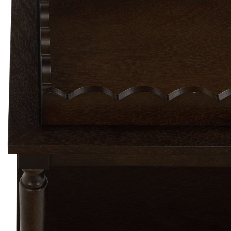 Haven 3 Tier Dining Cart, Dark Chocolate