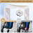 Casainc Riverside Freestanding Solid Surface Bathroom Shower Stool