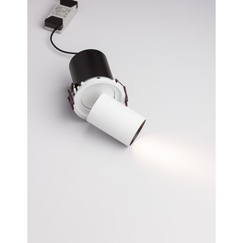 Aluminium Recessed Housing, White
