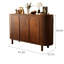 Buffets rétro en bois manufacturé polyvalent