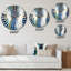 Gricel - Horloge murale peinture abstraite-142831660