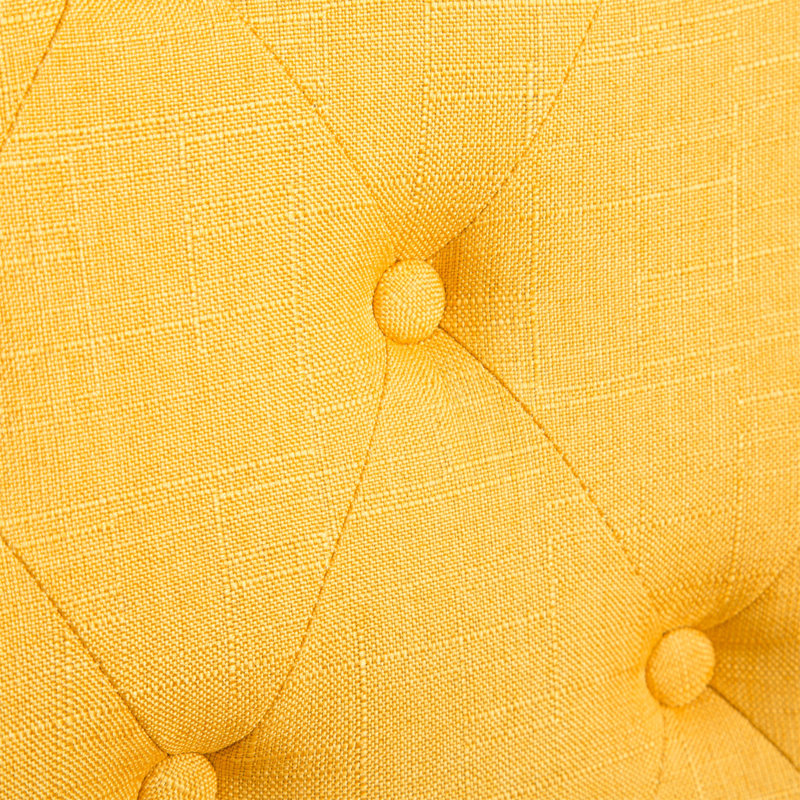 Chaise de salle à manger Parsons, Yellow