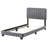 Lodi Twin Box Spring Bed, Gray-1433252397-1433252386