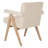 Velveteen Upholstered Armchair-100156051-100156052