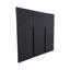 Set Of 3 20X59 Endicott Dimensional Plaster Wall Art