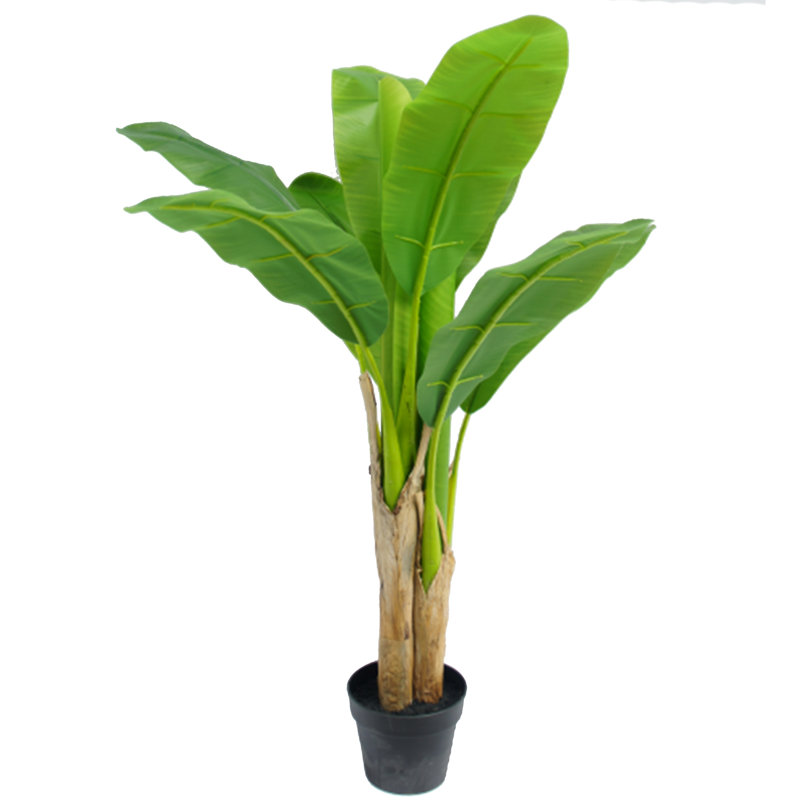 Annistyn 120cm Faux Banana Tree in Pot