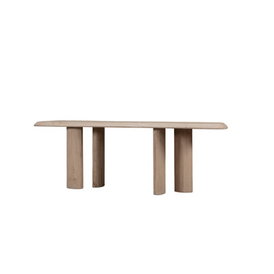 93.7 in. Solid Wood Console Table