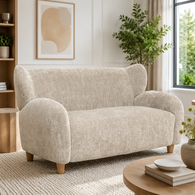 Causeuse en tissu 58 po
