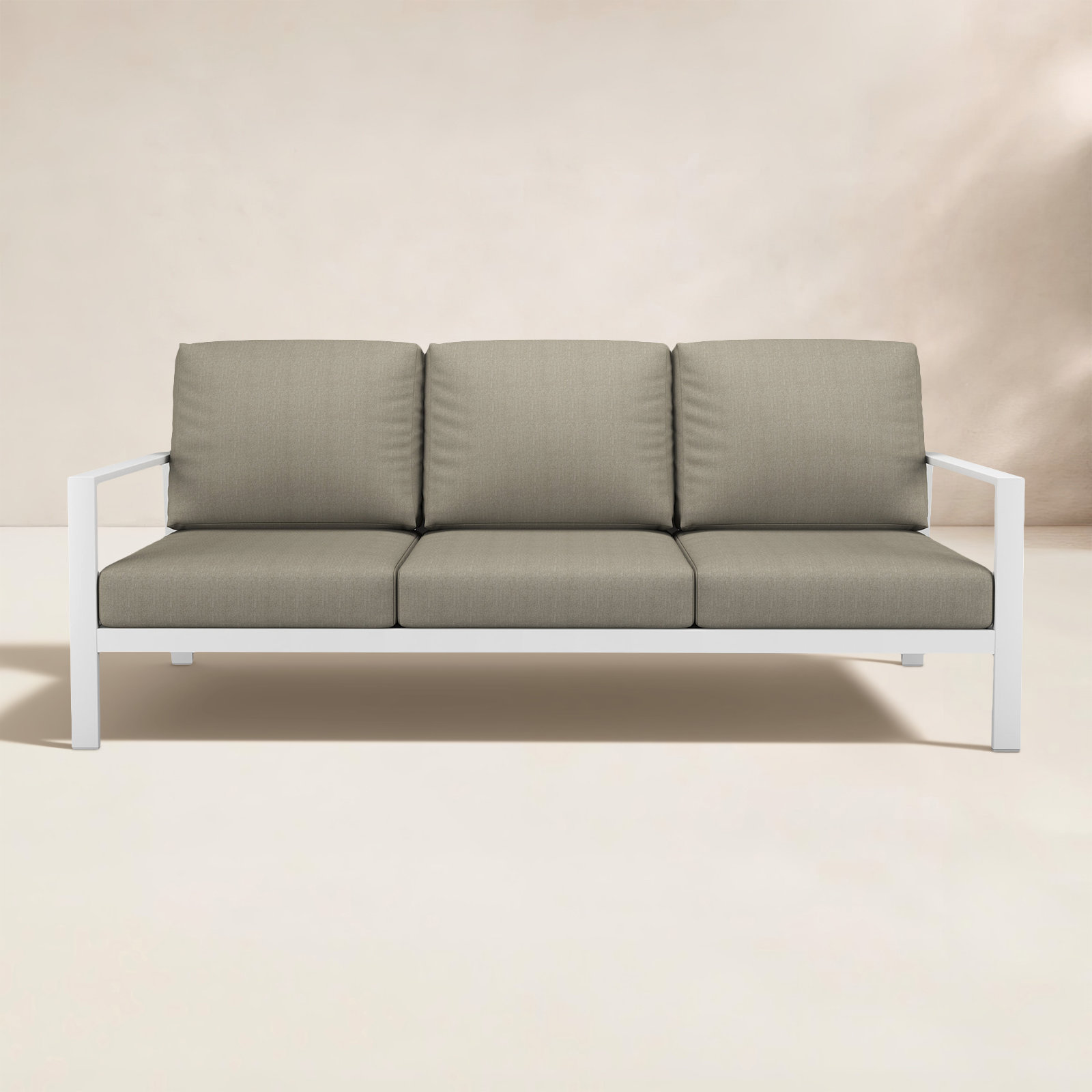 Townsend 80" Sunbrella® Patio Sofa, Spectrum Dove