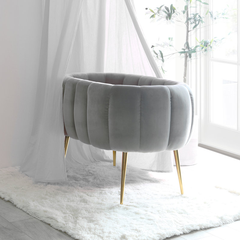 Milan Bassinet with Pad, Venetian Gray