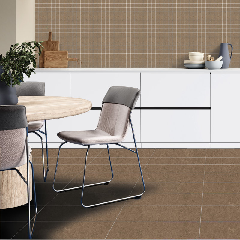 Artistic Freedom 12"X24" Porcelain Stone Look, Concrete