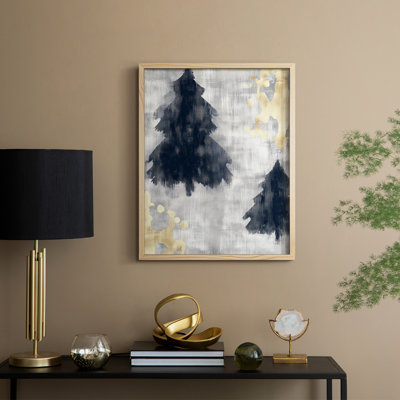 Christmas Holiday Art CCLXXXII Framed Print - Solid Wood