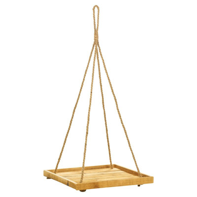 Brillion Wood Hanging Planter