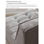 Wabi-Sabi Linen Blend Accent Chair for Home Use