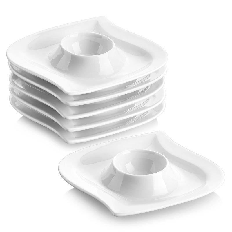  Porcelain Egg Cups Holder ,