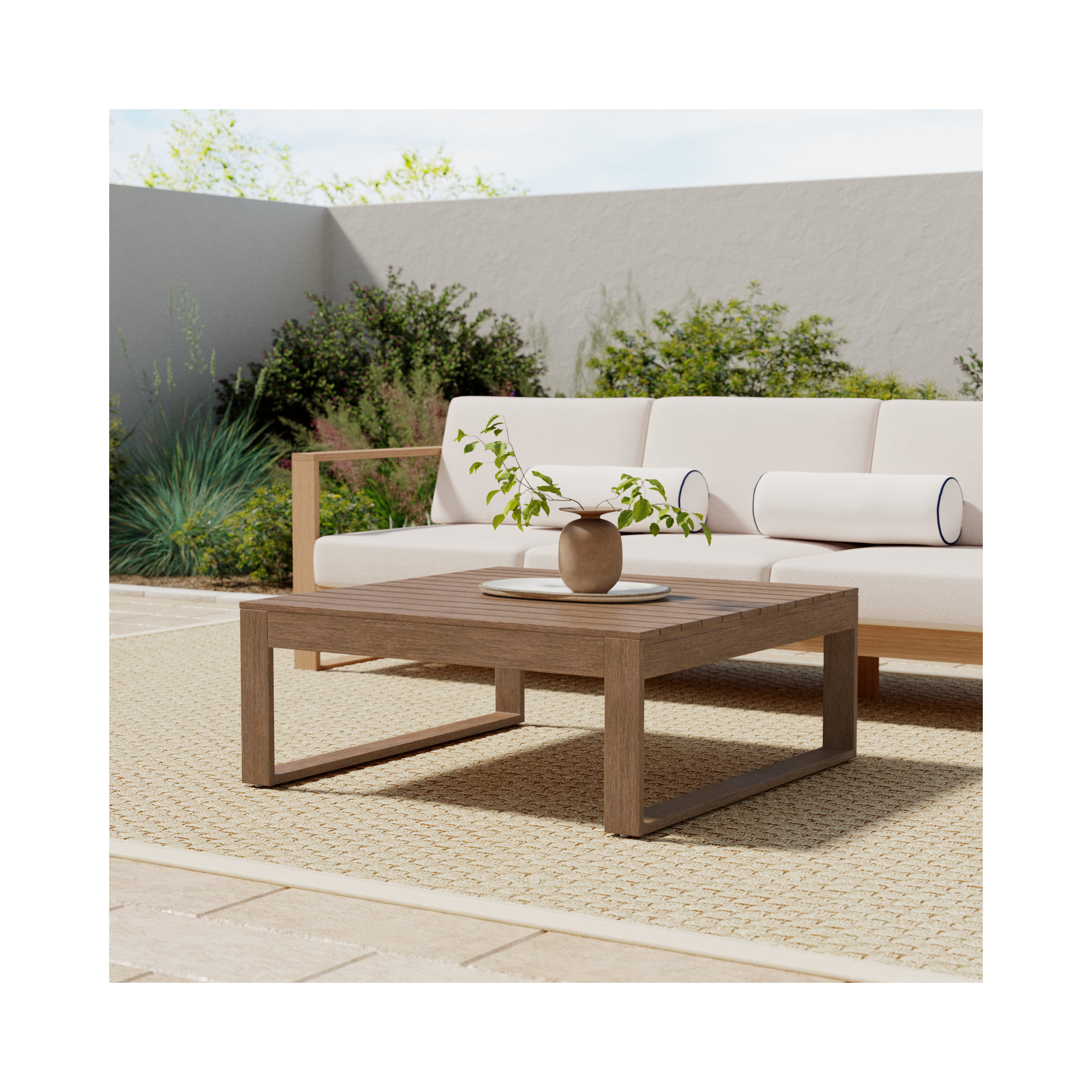 Cove Solid Wood Coffee Table