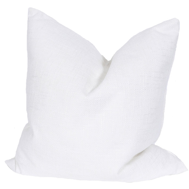 Coussin décoratif plumes 