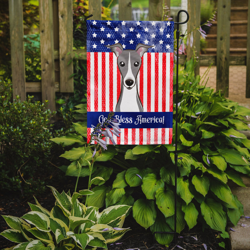Drapeau de jardin Leighanne, Lévrier
