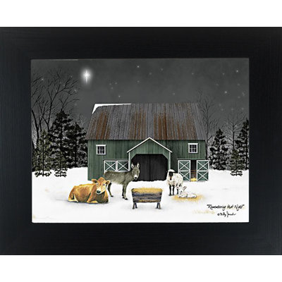 Rappel de la nuit, art d'hiver de la Nativité Billy Jacobs