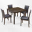 Ensemble repas pour quatre personnes