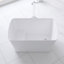Baignoire de trempage autoportante 47 po en acrylique avec siège-111608567