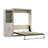 Arlex Bed and Storage Unit with Doors (89W)-88513628-91638369